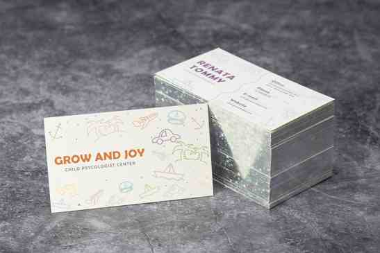 Edge Foil business cards 4 by Aladdin Print